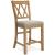 Havonplane Wood Barstool - Upholstered Bar Height | Sohomod