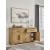 Havonplane Rustic Wood Dining Server - 4-Door Buffet Cabinet