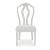 Montelaine Traditional Upholstered Dining Side Chair | Antique White