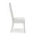 Montelaine Traditional Upholstered Dining Side Chair | Antique White