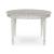 Montelaine Round Extendable Dining Table in Antique White
