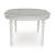 Montelaine Round Extendable Dining Table in Antique White
