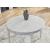 Montelaine Round Extendable Dining Table in Antique White