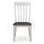 Darborn Upholstered Dining Side Chair | Gray & Brown Wood
