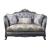 Ariadne Fabric Tufted Living Room Set w/Pillows