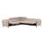 Greg Fabric/Leather L-Shaped Customizable Reclining Sectional Sofa