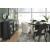 Rowanbeck Modern Upholstered Dining Arm Chair | Ivory Finish