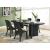 Rowanbeck Oval Wood Dining Set - Black Finish | Ashley Furniture