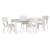 Chalanna Upholstered Dining Side Chair | White Cottage-Style