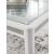 Ashley Chalanna White Extendable Dining Table - Seats 10