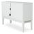 Chalanna Rectangular Extendable Dining Room Set | White & Glass