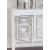 Chalanna Rectangular Extendable Dining Room Set | White & Glass