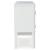 Chalanna Rectangular Extendable Dining Room Set | White & Glass