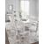Chalanna Upholstered Dining Side Chair | White Cottage-Style