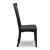 Greddinton Dining Side Chair | Black Wood Modern Farmhouse