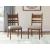 Greddinton Ladder-Back Dining Chair | Rustic Brown Upholstered