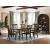 Greddinton Dining Side Chair | Black Wood Modern Farmhouse