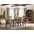 Greddinton Spindle-Back Dining Chair | Rustic Brown Wood