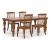 Greddinton Rectangular Wood Dining Table in Brown | Sohomod