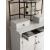 Greddinton Round Dining Set - Antiqued White Pedestal | Ashley