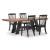 Greddinton Extendable Dining Set - Brown & Black | Ashley