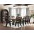 Greddinton Extendable Wood Dining Table - Brown/Black Farmhouse