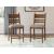 Greddinton Black Wood & Gray Upholstered Counter Stool