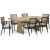Galliden Light Brown Rectangular Wood Dining Table | 78