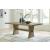 Galliden Light Brown Rectangular Wood Dining Table | 78