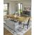 Galliden Extendable Wood Dining Table | Two-Tone Brown & Black