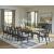 Galliden Extendable Dining Set - Rustic Oak & Black | Ashley