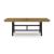Galliden Extendable Wood Dining Table | Two-Tone Brown & Black