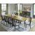 Galliden Extendable Dining Set - Rustic Oak & Black | Ashley