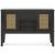 Galliden Extendable Dining Set - Rustic Oak & Black | Ashley