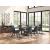 Dilenno Rectangular Extendable Dining Room Set | Dark Brown
