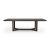 Dilenno Dark Brown Wood Extendable Dining Table | Seats 8