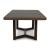 Dilenno Dark Brown Wood Extendable Dining Table | Seats 8