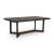 Dilenno Dark Brown Wood Extendable Dining Table | Seats 8