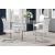 D9121 PU/Steel Dining Chair