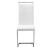 D9121 PU/Steel Dining Chair
