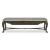 Maylee Upholstered Storage Bench | Dark Brown & Neutral