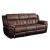 Jaylen Polished Microfiber Reclining Sofa