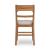 Cabalynn Whitewash Wood & Gray Upholstered Counter Stool