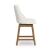 Cabalynn Whitewash Wood & Gray Upholstered Bar Height Stool