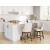Cabalynn Whitewash Wood & Gray Upholstered Bar Height Stool