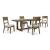 Ashley Cabalynn Extendable Wood Dining Table - Light Brown