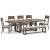 Ashley Cabalynn Extendable Wood Dining Table - Light Brown