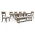 Ashley Cabalynn Extendable Wood Dining Table - Light Brown