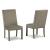 Chrestner Rectangular Dining Room Set | Gray Wood & 6 Chairs