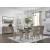 Chrestner Rectangular Dining Room Set | Gray Wood & 6 Chairs